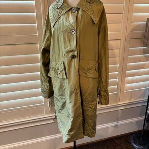 Gorgeous lightweight rare, vintage Krista Larson lady coat...